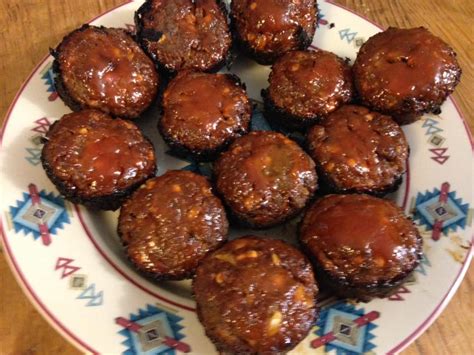 Honey Glazed Meatloaf {Muffins} - CANNING AND COOKING AT HOME