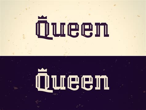 Queen Type | Queen, Lettering, Branding design