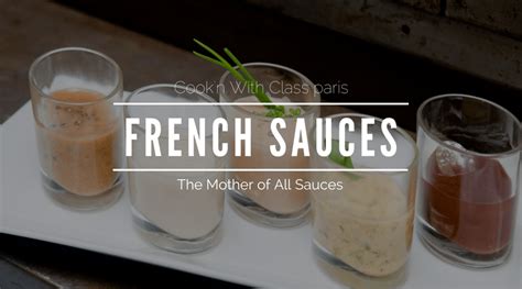 French Sauces - French Sauce classes in Paris