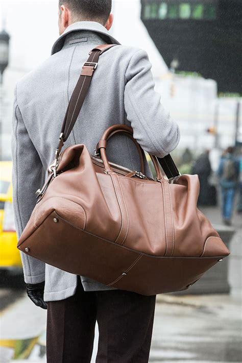 Upgrade Your Luggage: The Leather Duffle - He Spoke Style