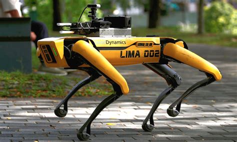 These Robot-dogs are enforcing social distancing in Singapore parks