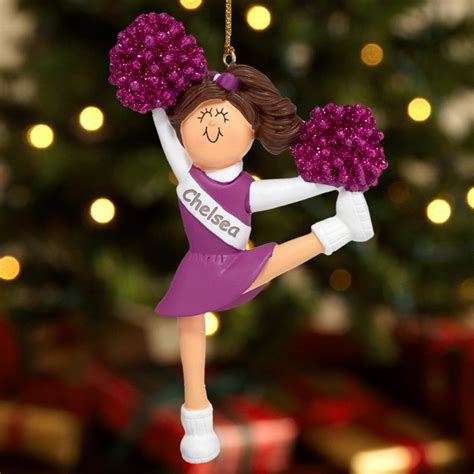 Personalized Cheerleader Ornaments - Christmas Ornaments in Holiday 2012 from Personal Creations ...