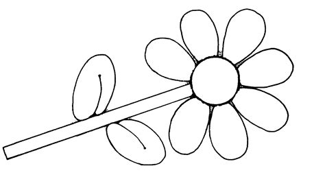 Flower clipart black and white clipartion com 2 – Clipartix