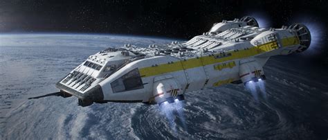 concept ships: Lander from Alien Covenant by Steve Burg