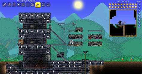 Spiral Staircase Terraria - Terraria 1 3 Let Me Build A Quick Starter Castle By Sherio88 On ...