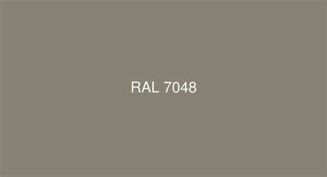 RAL Pearl mouse grey [RAL 7048] Color in RAL Classic chart