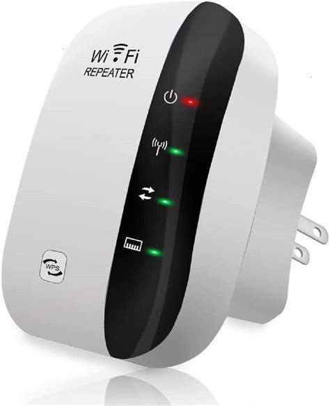 WiFi Extender,2.4G Wireless Internet Booster for Home 300Mbps ...