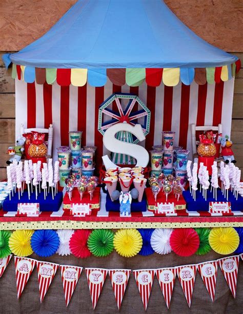 48 best Circus | Carnival Party images on Pinterest | Circus carnival party, Birthdays and ...