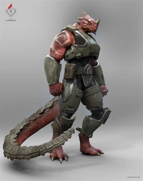 Day 171 Lizardmen a Day! Here's your space reptile!,#Day#Lizardmen | Alien character, Alien ...