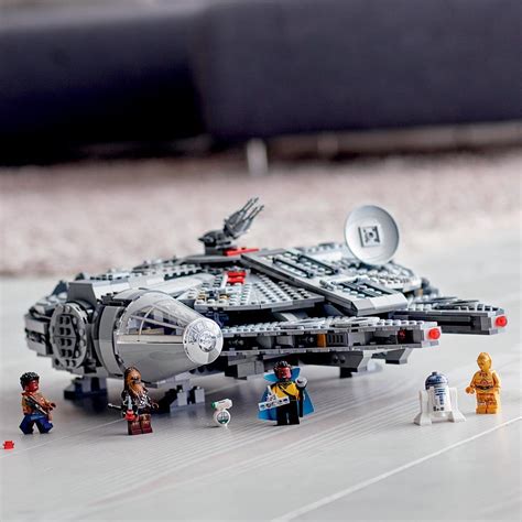 The LEGO Star Wars Millennium Falcon - Hammacher Schlemmer