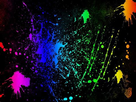 Neon Colors Rock Wallpaper: Splatter | Neon backgrounds, Neon painting ...