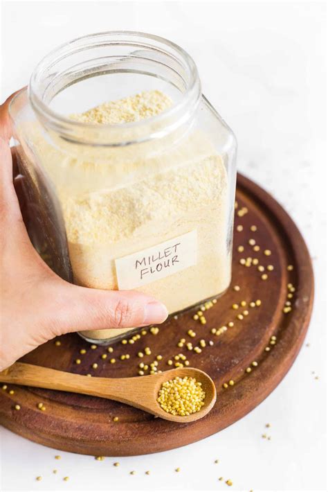 Learn how to make your own millet flour at home! It's super easy, ready in minutes, and comes ...