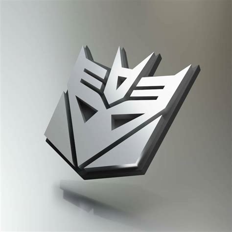 Free STL file Decepticon Logo 🤖 ・Model to download and 3D print・Cults