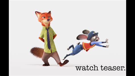 Zootopia US Teaser Trailer - YouTube