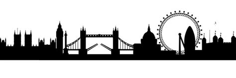 London Skyline Silhouette