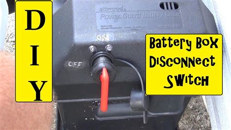 Rv Battery Disconnect Switch Wiring Diagram