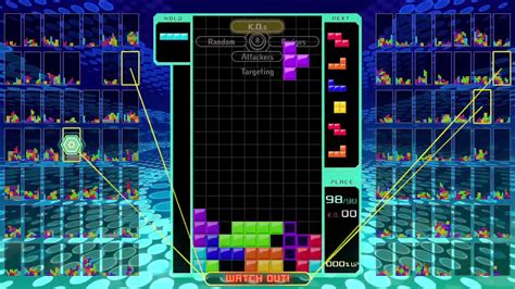 my tetris 99 gameplay - YouTube