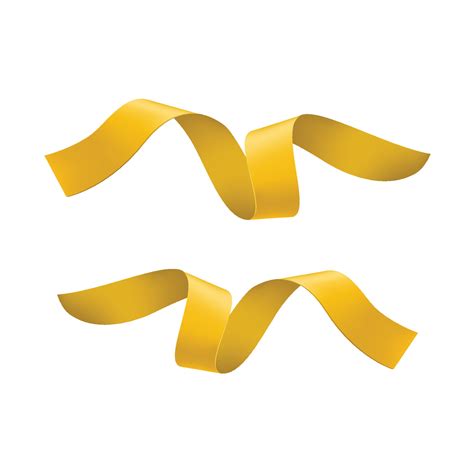 Vector 3d golden ribbon confetti set 26587613 Vector Art at Vecteezy