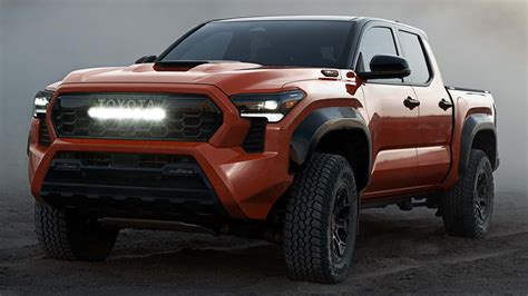 2024 Toyota Tacoma TRD Pro Gets New Terra Paint That Looks Like Lava