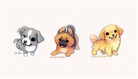 Pin by Cecilia Daniels on Doodles | Dog drawing, Cute animal drawings, Cute animal drawings kawaii