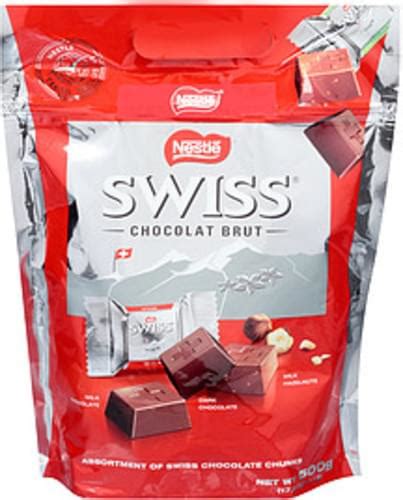 Nestle Swiss Chocolate Chocolate - 17.6 oz, Nutrition Information | Innit