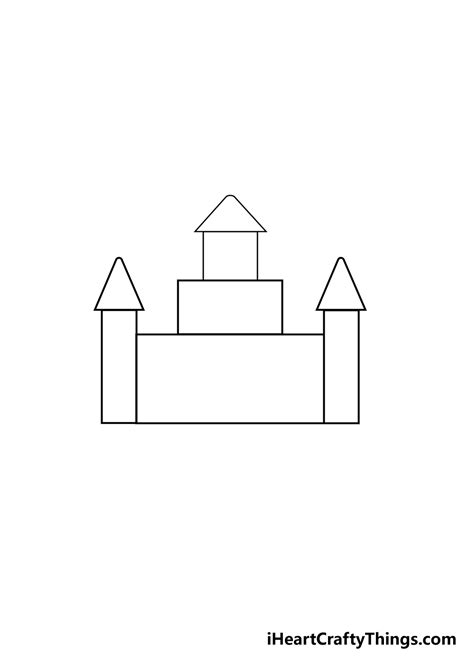 Simple Castle Outline