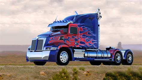 Transformers Optimus Prime Western Star Truck