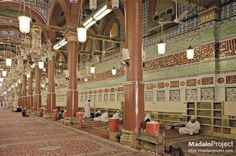 Qibla Wall of Masjid Nabawi - Madain Project (en)