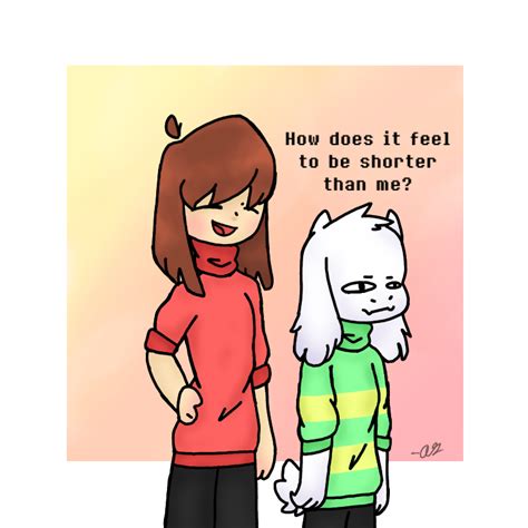 Chara and Asriel by Azztarz on DeviantArt