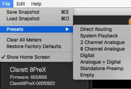 Focusrite Control Tutorial 3: Preset Management – Focusrite