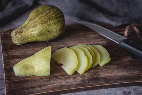 Pickled Chayote Salad with Apple and Radishes - Yummy Addiction