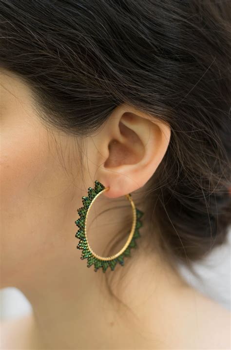 Boho sun earrings – Senhandmade.com