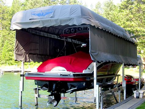 How to Install a Boat Lift Canopy: Boat Lift Canopy Installation