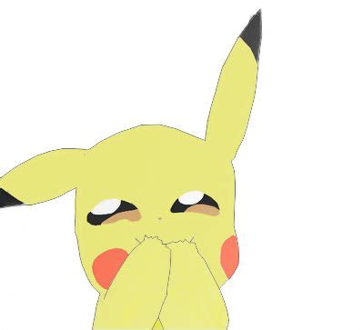 Pikachu Laughing by Lulutheblonde on DeviantArt