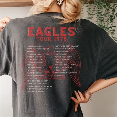 The Eagles Band T Shirts - Etsy