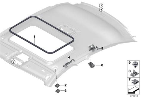 BMW 440i Seal for sunroof. EVERESTGRAU - 51447271405 | BMW Northwest, Tacoma WA