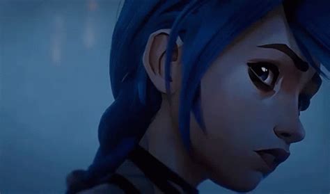 Arcane Jinx GIF - Arcane Jinx Looking - Discover & Share GIFs