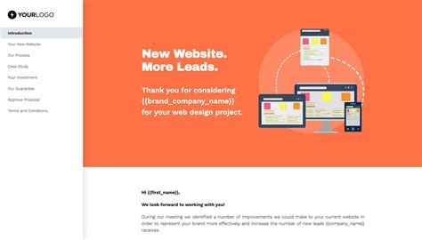 Free Website Design Proposal Templates - Better Proposal