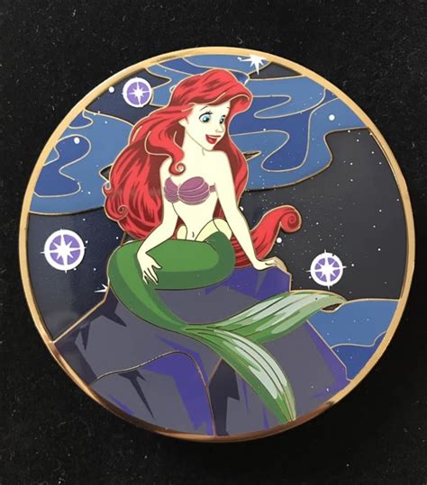 Ariel The Little Mermaid On A Rock