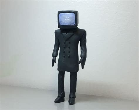 Skibidi Toilet Tv Man Figure Toy - Etsy Ireland