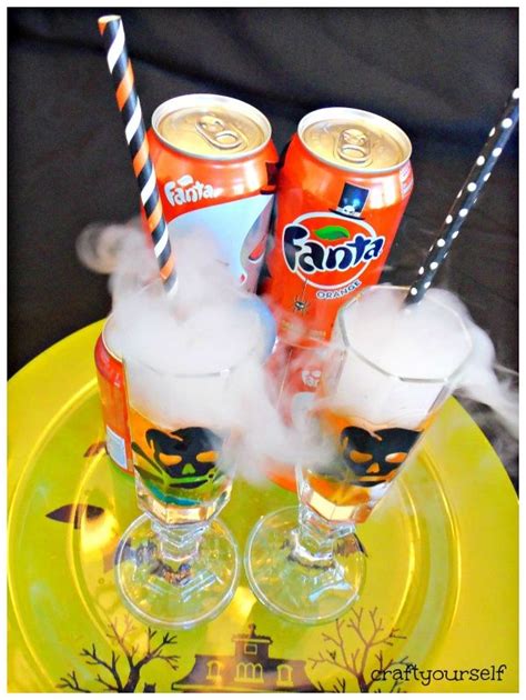 Frozen Creature "Fanta-stic" Fog Drink With Fanta | Recipe | Pumpkin ...