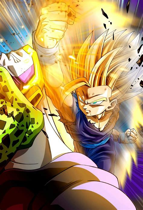 Dragon Ball Z Kai Gohan Defeats Cell - Dragonball HD Wallpaper