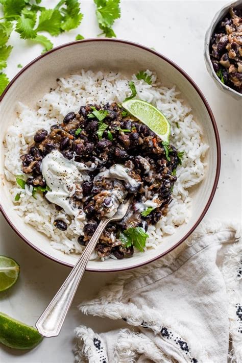 Canned Black Beans Rice Recipe | Deporecipe.co