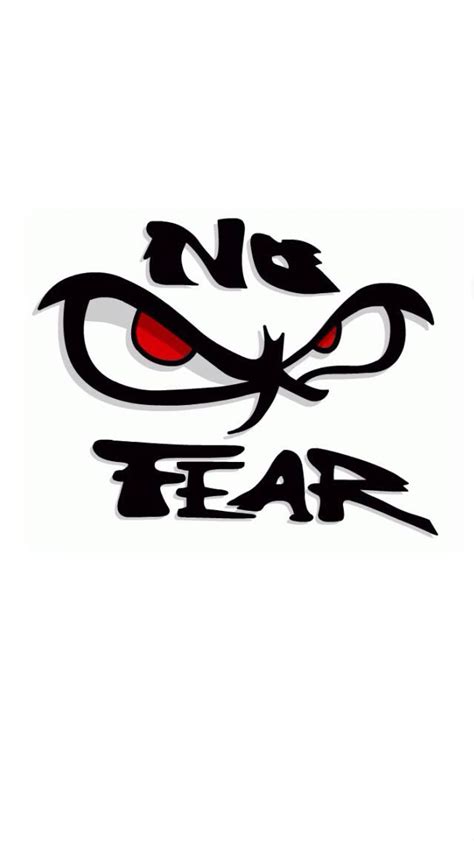 No Fear | Skull stencil, Logo sticker, Art logo