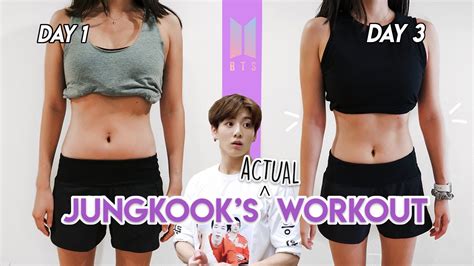 I tried BTS Jungkook’s ACTUAL workout & BTS diet for 3 DAYS – FastestWellness