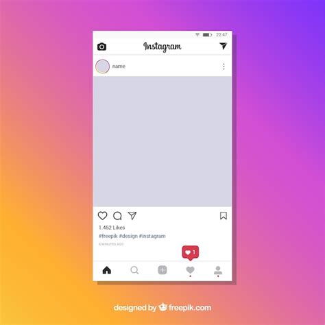 Blank Editable Instagram Post Template Free Instagram Post Templates | Images and Photos finder