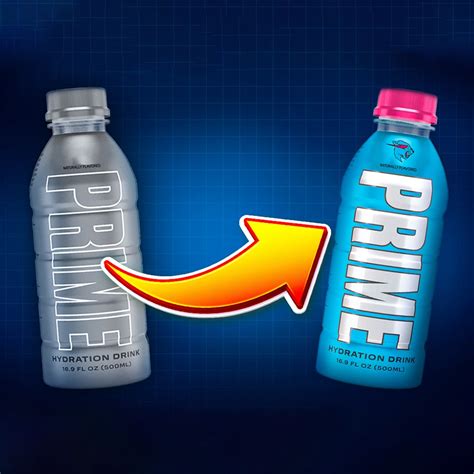 Design your own PRIME Bottle template - Prime Lights