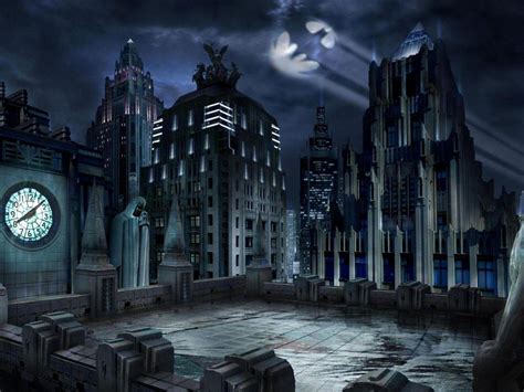 Gotham City Backgrounds - Wallpaper Cave