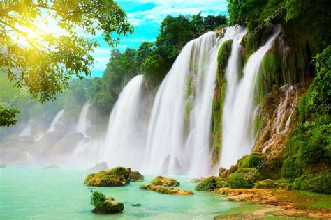 Detian waterfall Stock Photo by ©GoodOlga 1636324