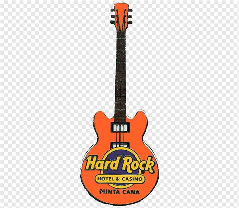 Hard Rock Cafe Guitar Vector Clipart